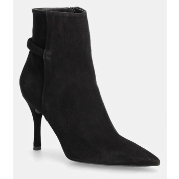 σουέτ μπότες furla core ankle boot