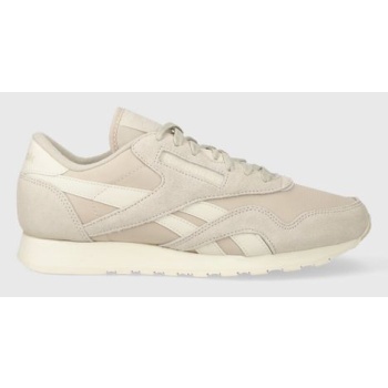 αθλητικά reebok classic χρώμα μπεζ