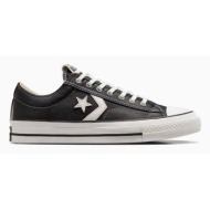  δερμάτινα ελαφριά παπούτσια converse star player 76 χρώμα: μαύρο, a06204c