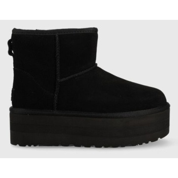 δερμάτινες μπότες χιονιού ugg w classic