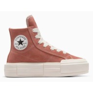  σουέντ αθλητικά παπούτσια converse chuck taylor all star cruise χρώμα: πορτοκαλί, a10437c