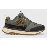  παπούτσια jack wolfskin terraquest texapore low χρώμα: πράσινο