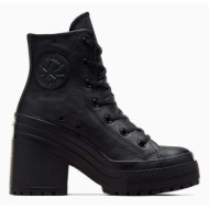  δερμάτινες μπότες converse chuck 70 de luxe heel γυναικείες, χρώμα: μαύρο, a06145c f3a06145c