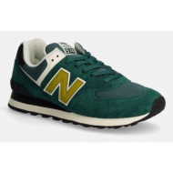  αθλητικά new balance 574 χρώμα: πράσινο, u574rbc