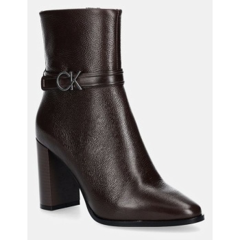 μποτάκια calvin klein heel ankle boot