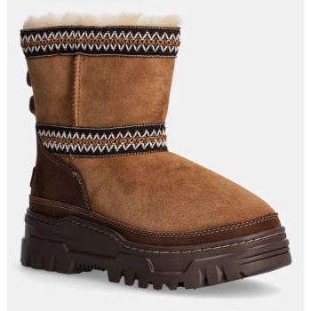 μπότες χιονιού σουέτ ugg classic mini