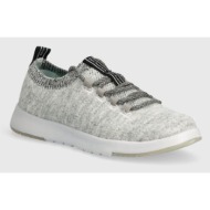  μάλλινα sneakers emu australia heidelberg χρώμα: γκρι, w13029.grey