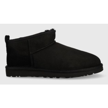 ugg μπότες χιονιού σουέτ classic ultra