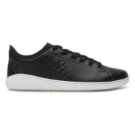  δερμάτινα αθλητικά παπούτσια vivobarefoot geo court iii χρώμα: μαύρο, 301056