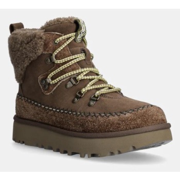 μπότες χιονιού σουέτ ugg classic alpine