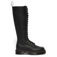  δερμάτινες μπότες dr. martens 1b60 bex γυναικείες, χρώμα: μαύρο, dm27016001