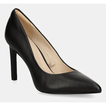 δερμάτινες γόβες calvin klein heel pump