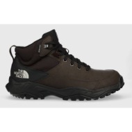  παπούτσια the north face storm strike iii wp χρώμα: καφέ