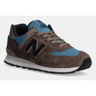  αθλητικά new balance 574 χρώμα: καφέ, u574sob