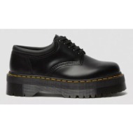  δερμάτινα κλειστά παπούτσια dr. martens 8053 quad χρώμα: μαύρο, dm24690001