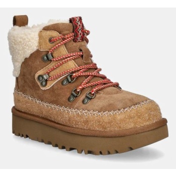 σουέτ παπούτσια ugg classic alpine lace