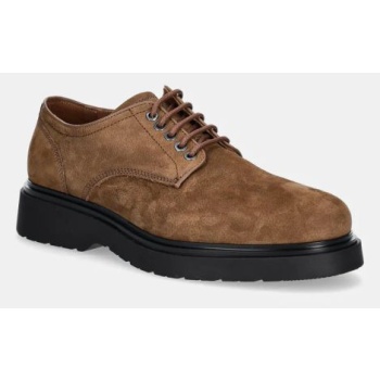 nubuck μποτάκια calvin klein derby