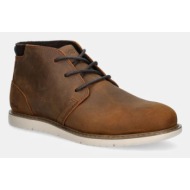  nubuck μποτάκια toms navi χρώμα: καφέ, 10016893