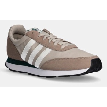 αθλητικά adidas run 60s χρώμα καφέ