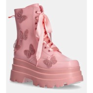  μποτάκια εργασίας koi footwear χρώμα: ροζ, swd-93
