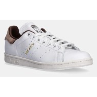  δερμάτινα αθλητικά παπούτσια adidas originals stan smith w χρώμα: άσπρο, if7003