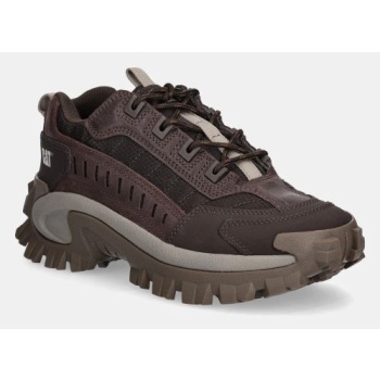 nubuck sneakers caterpillar intruder