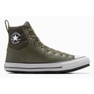  πάνινα παπούτσια converse chuck taylor all star berkshire boot χρώμα: πράσινο, a08563c