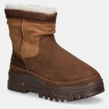 μπότες χιονιού σουέτ ugg heritage pull