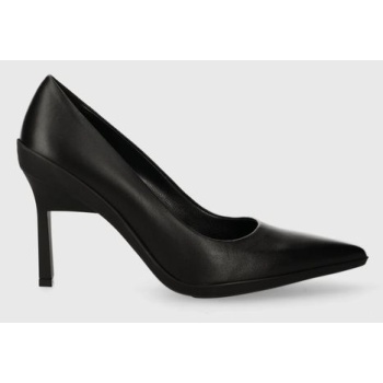 δερμάτινες γόβες calvin klein heel pump