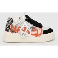  αθλητικά naked wolfe kosa χρώμα: μπεζ f30