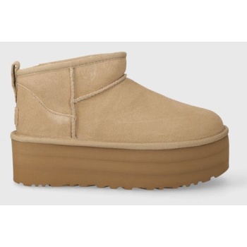 μπότες χιονιού σουέτ ugg classic ultra