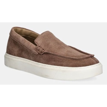 μοκασίνια σουέτ calvin klein moccasin