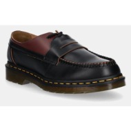  δερμάτινα κλειστά παπούτσια mm6 maison margiela mm6 maison margiela x dr. martens χρώμα: μπορντό, sh