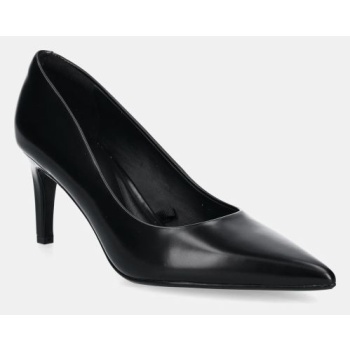 δερμάτινες γόβες calvin klein heel pump