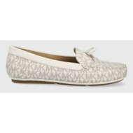  μοκασίνια michael michael kors juliette moc γυναικεία, χρώμα: μπεζ