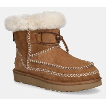 μπότες χιονιού σουέτ ugg classic mini