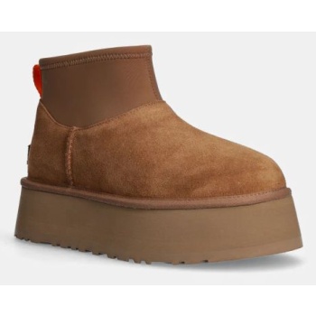 μπότες χιονιού σουέτ ugg classic mini