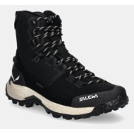  παπούτσια salewa puez winter mid ptx χρώμα: μαύρο, 00.0000061448