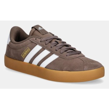 nubuck sneakers adidas vl court χρώμα