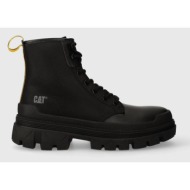  παπούτσια caterpillar hardwear hi χρώμα: μαύρο, p111327