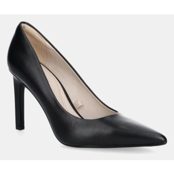 δερμάτινες γόβες calvin klein heel pump