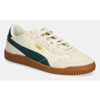 αθλητικά puma club 5v5 lux χρώμα μπεζ