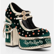  γοβάκια koi footwear χρώμα: πράσινο, dpk80