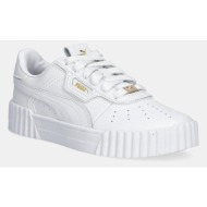  αθλητικά puma carina 3.0 luxe χρώμα: άσπρο, 400724