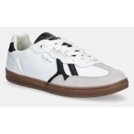  αθλητικά pepe jeans ball class m χρώμα: άσπρο, pms00042