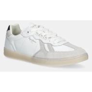  αθλητικά pepe jeans ball club m χρώμα: άσπρο, pms00041