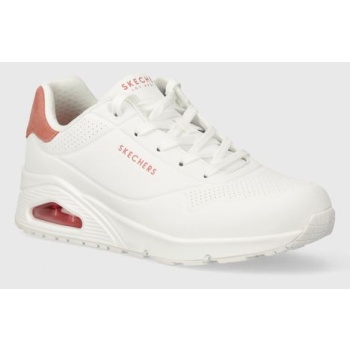 αθλητικά skechers uno χρώμα άσπρο