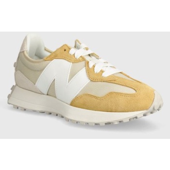 αθλητικά new balance χρώμα μπεζ, u327fg