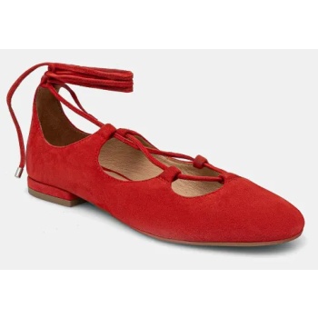 μπαλαρίνες σουέτ answear lab χρώμα