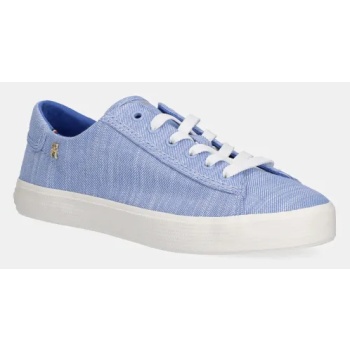 πάνινα παπούτσια tommy hilfiger vulc